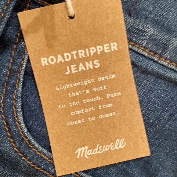 BNWT Madewell Roadtripper Jeans: Knee-Rip Edition - Picture 12 of 16